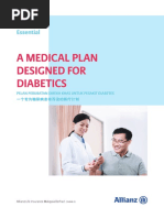 Allianz Diabetic Essential Brochure Translated FA