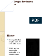 Cobb–Douglas Production Function