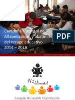 CampanaNacionalAlfabetizacion2014 PDF