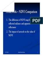 Homework SPOT NDVI Comparison