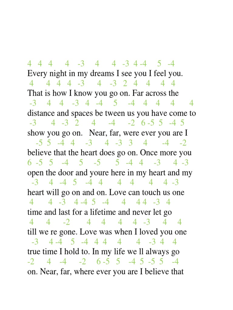 Titanic Song harmonica