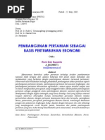 Download Pembangunan Pertanian Sebagai Basis Pertumbuhan Ekonomi by Syaeful Argandi SN36847196 doc pdf