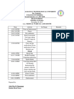 Timetable Aizle