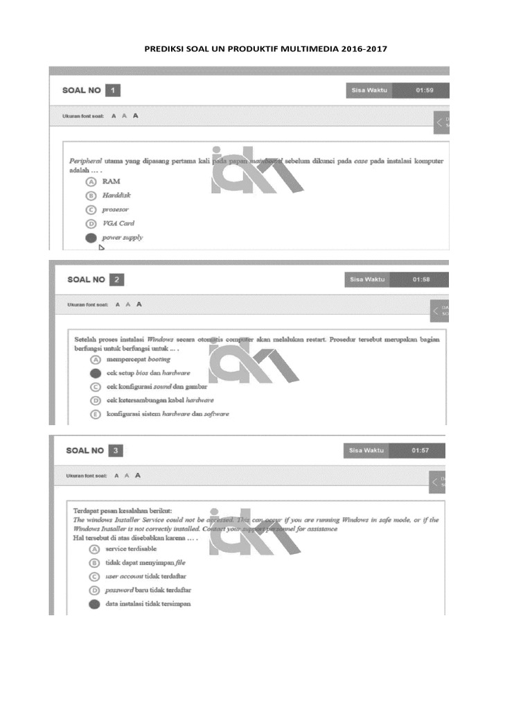 Prediksi Soal Un Produktif Multimedia 2020 Prediksi Soal Un Produktif Multimedia 2020
