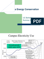 Campus Energy Conservation: UC Berkeley Summer 2005