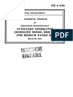 TM9-1752 Ordnance Maintenance Auxillary Generator M3 PDF