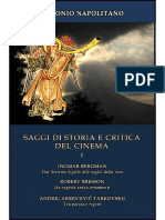 Antonio Napolitano - Saggi Di Storia e Critica Del Cinema - Vol.1