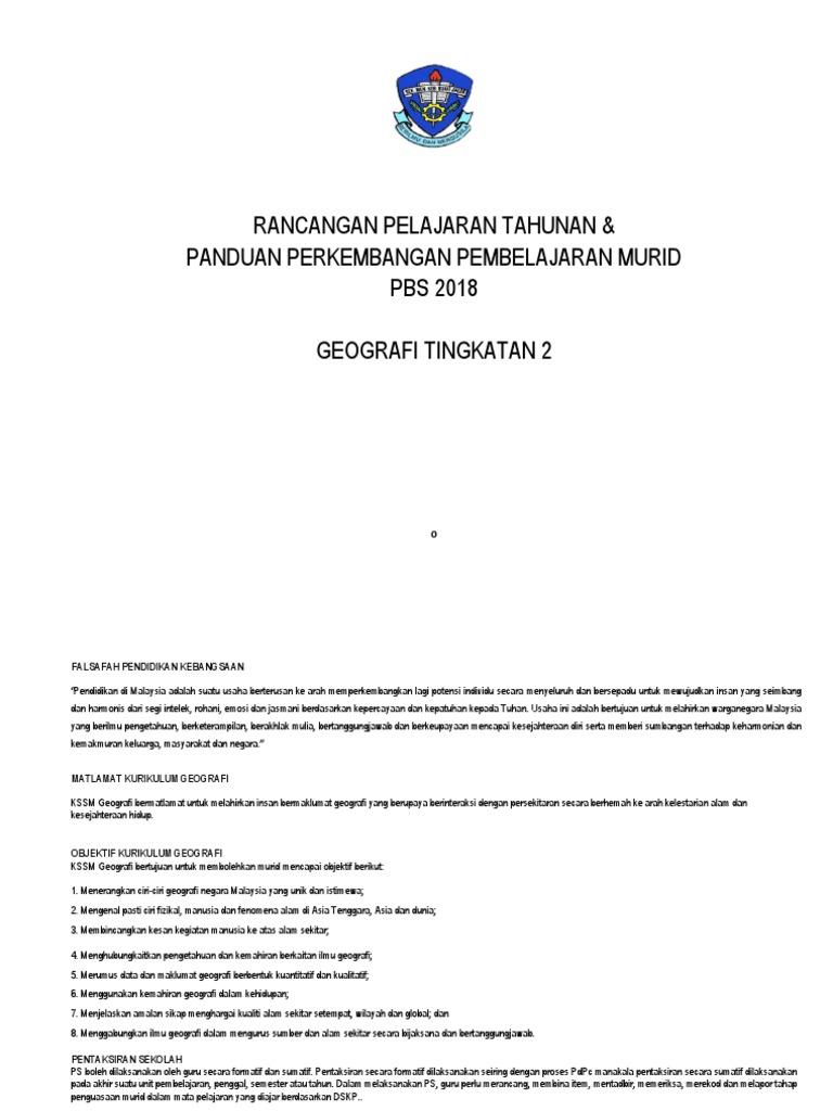 RPT GEO TG. 2 2018