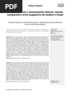 (2016) Comportamento e Desempenho Táticos - Estudo Comparativo entre Jogadores de Futebol e Futsal.pdf