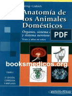 Anatomía de Los Animales Domésticos Órganos, Sistema Circulatorio y Sistema Nervioso T. 2 - König, H. E. Liebich, H. G.