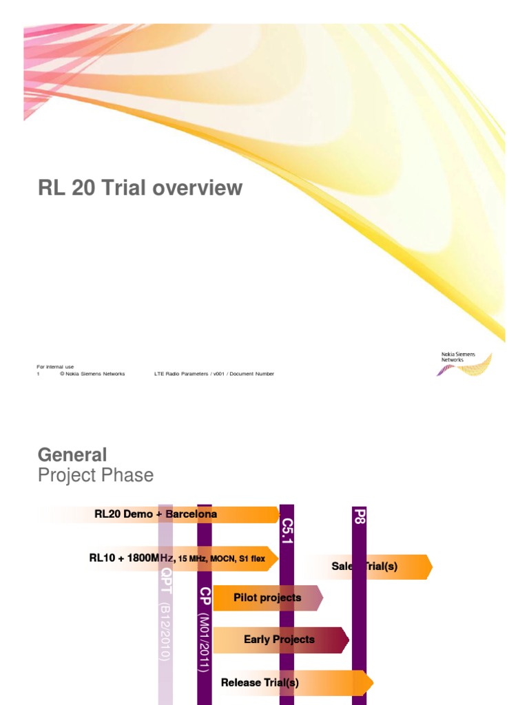 LTE Radio Parameters Overview Document | PDF | Lte (Telecommunication ...