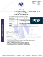 Digital Answer Sheet-Csr - 2017