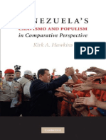 Kirk A. Hawkins Venezuela's Chavismo and Populism in Comparative Perspective 2010