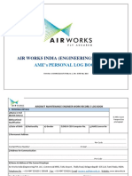 Air Works India (Engineering) Pvt. LTD.: Ame'S Personal Log Book