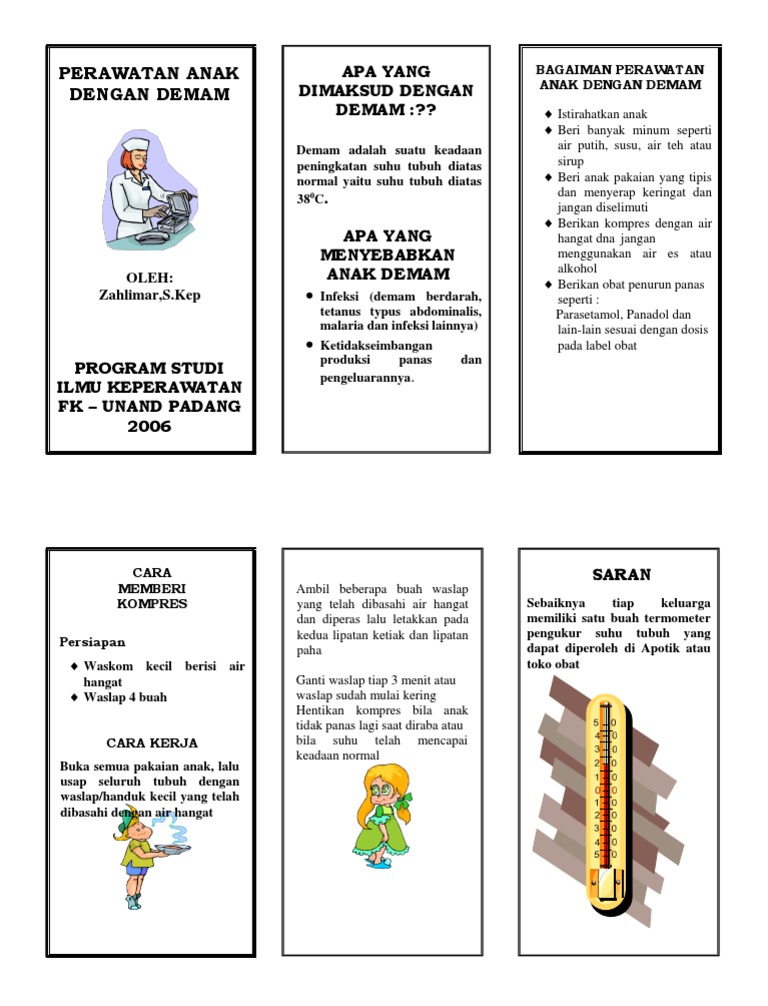 Leaflet Anak Demam