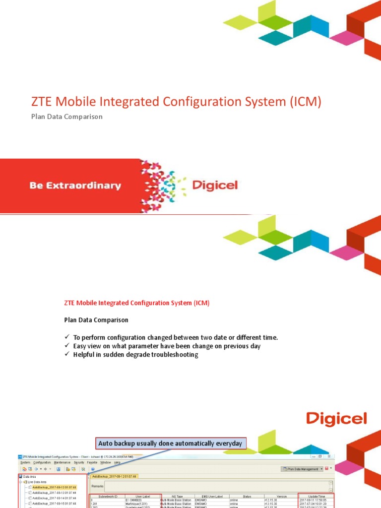 ZTE ICM Plan Data Comparison Guide | PDF | Computer Data | Information ...