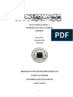 Makalah 1 (Peningkatan Nilai Tambah Mineral) - Muhammad Ikbal (10070115024) - Kelas C