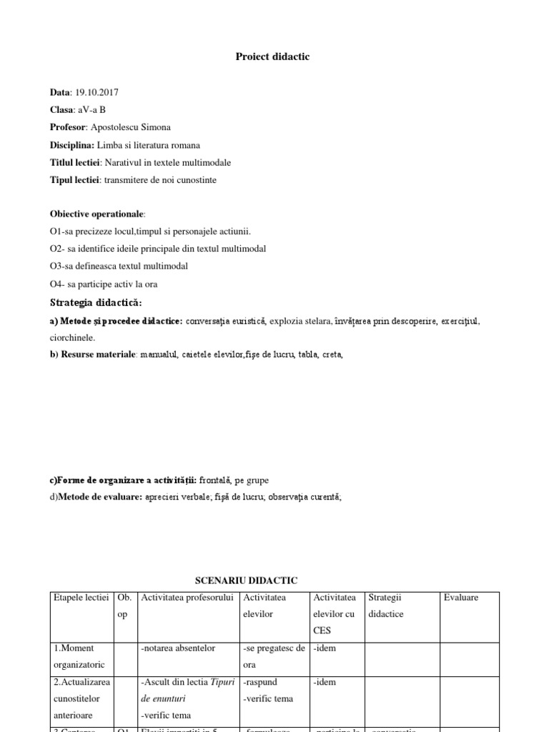 1 Textul Multimodal | PDF