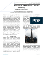 Structural Retrofitting of A Reinforced Concrete Chimney