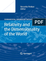 Vesselin Petkov Relativity and The Dimensionality of The World