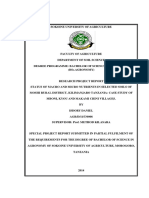 Status of Macro and Micro Nutrients in Selected Soils of Moshi Rural District, Kilimanjaro Tanzania: Case Study of Mboni, Kyou and Makami Chini Villages.