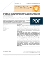 SilicificationinthephosphatedepositsofMaastrichtian LutetianoftheOuledAbdounBasinMoroccoSedimentologymineralogyandgeochemistry245 536 1 SM