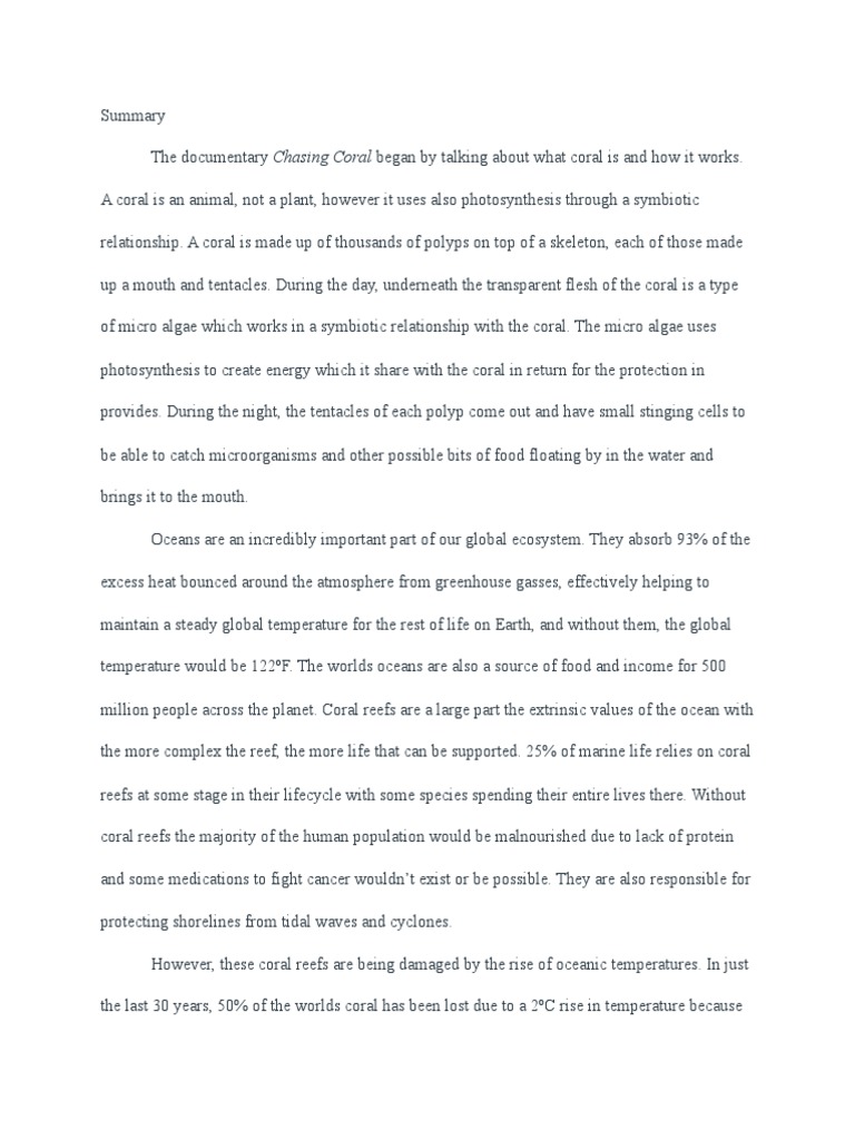 Coral Reef Rescue The Ultimate Summary You Need To Read - 1ajlffy