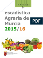 136115-Estadística Agraria de Murcia 2015-2016