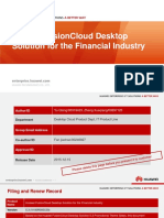 Huawei FusionCloud Desktop Solution Overview Presentation (For Financial)