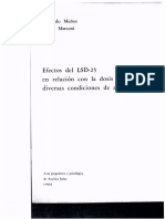 Muñoz & Marconi_1966_Efectos Del LSD-25
