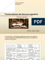 Formas Básicas Del Discurso Expositivo