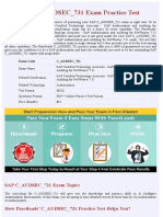 Authorization C - AUDSEC - 731 Exam Practice Test - Online Version