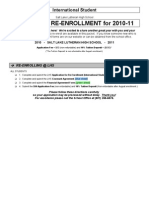 INTERNATIONAL-Re-Enrollment All in One 2010-11