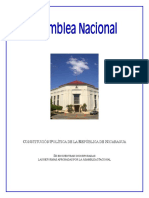 Constitución Política de La República de Nicaragua PDF