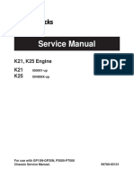 Service Manual: K21, K25 Engine K21 K25