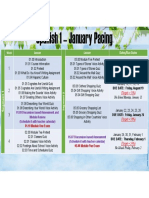 Spanish 1 - January