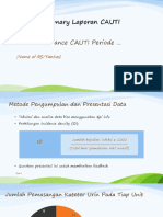 Contoh Summary Data CAUTI