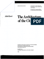 Rossi Aldo The Architecture of The City Parts Missing PDF