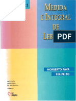 Fava N. y ZO, F. Medida e Integral de Lebesgue PDF