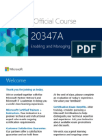 Microsoft Official Course: Enabling and Managing Office 365