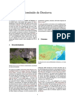 Homínido de Denísova PDF