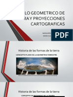 Modelo Geometrico de La Tierra y Proyecciones Cartograficas