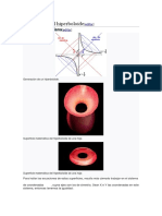 Ecuaciones Del Hiperboloide 1