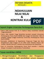 MF 2. 1 Nilai & Kontrak Kuliah