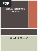 Serial Interface RS-449