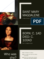 Saint Mary Magdalene Project