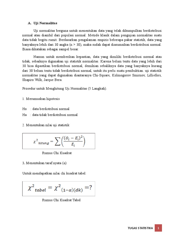 Rumus Uji Normalitas Jarque Bera Edukasi Lif Co Id