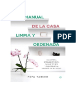 Tabero Pepa - Manual de La Casa Limpia Y Ordenada