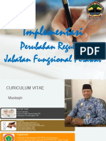 Pelaksanaan Perubahan Peraturan Jabatan Fungsional Perawat