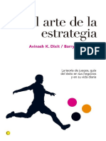 El Arte de La Estrategia Avinash Dixit y Barry Nalebuff PDF